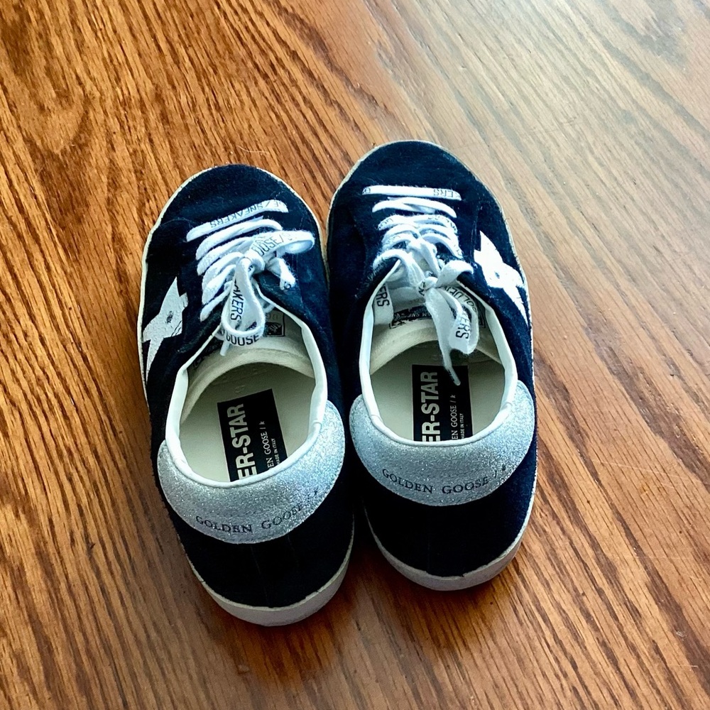 Black Suede GGDB Superstars.  Never worn.  Size 39.  No flaws